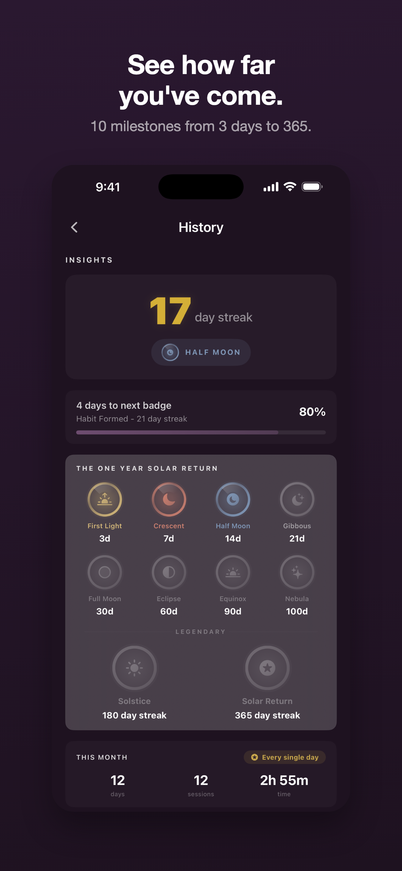 One Tap Meditation Timer
