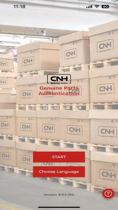 CNH GENUINE PARTS SCANNER Screenshot