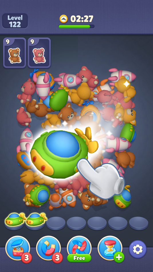 #2. Happy Match 3D - Find Game (iOS) Podle: Twinkle Labs