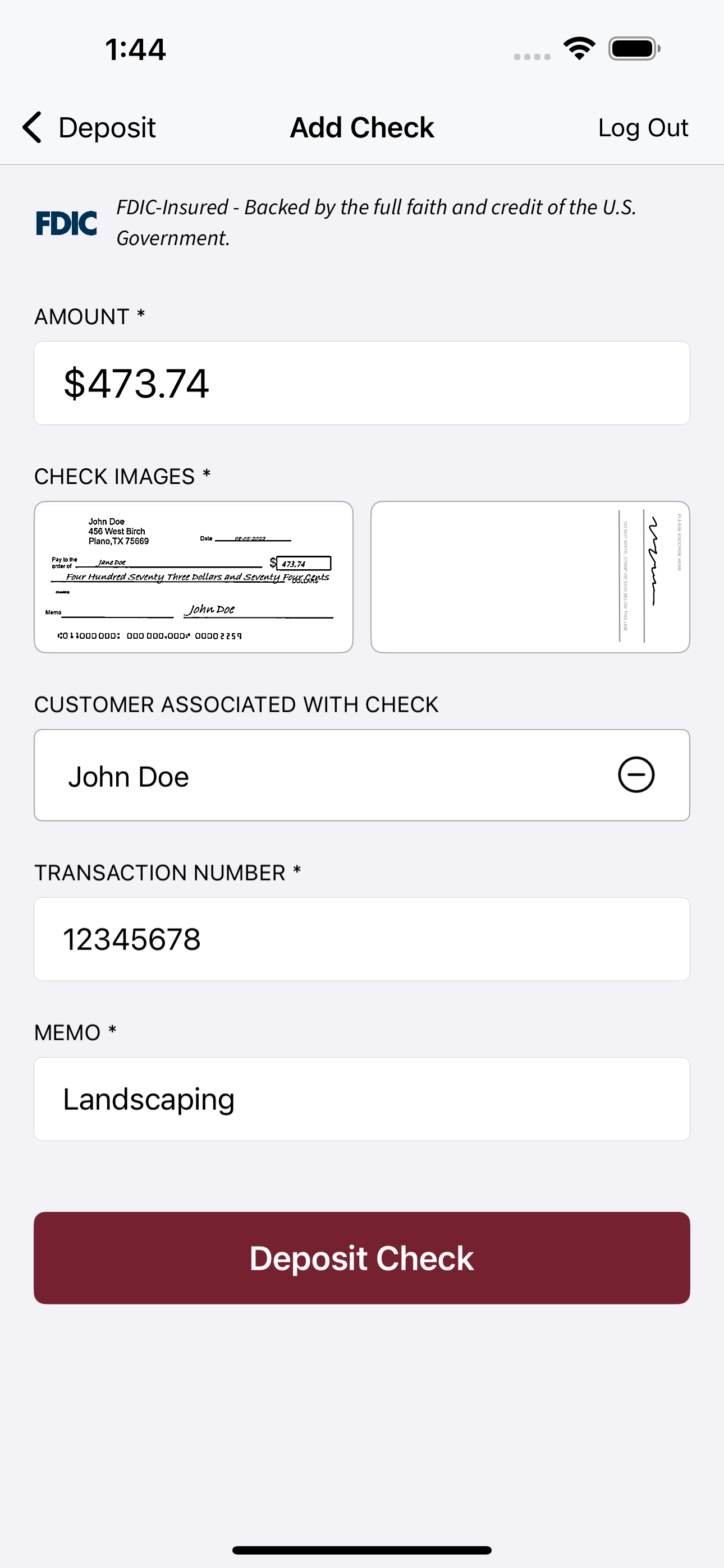 BEO Business Remote Deposit screenshot 4