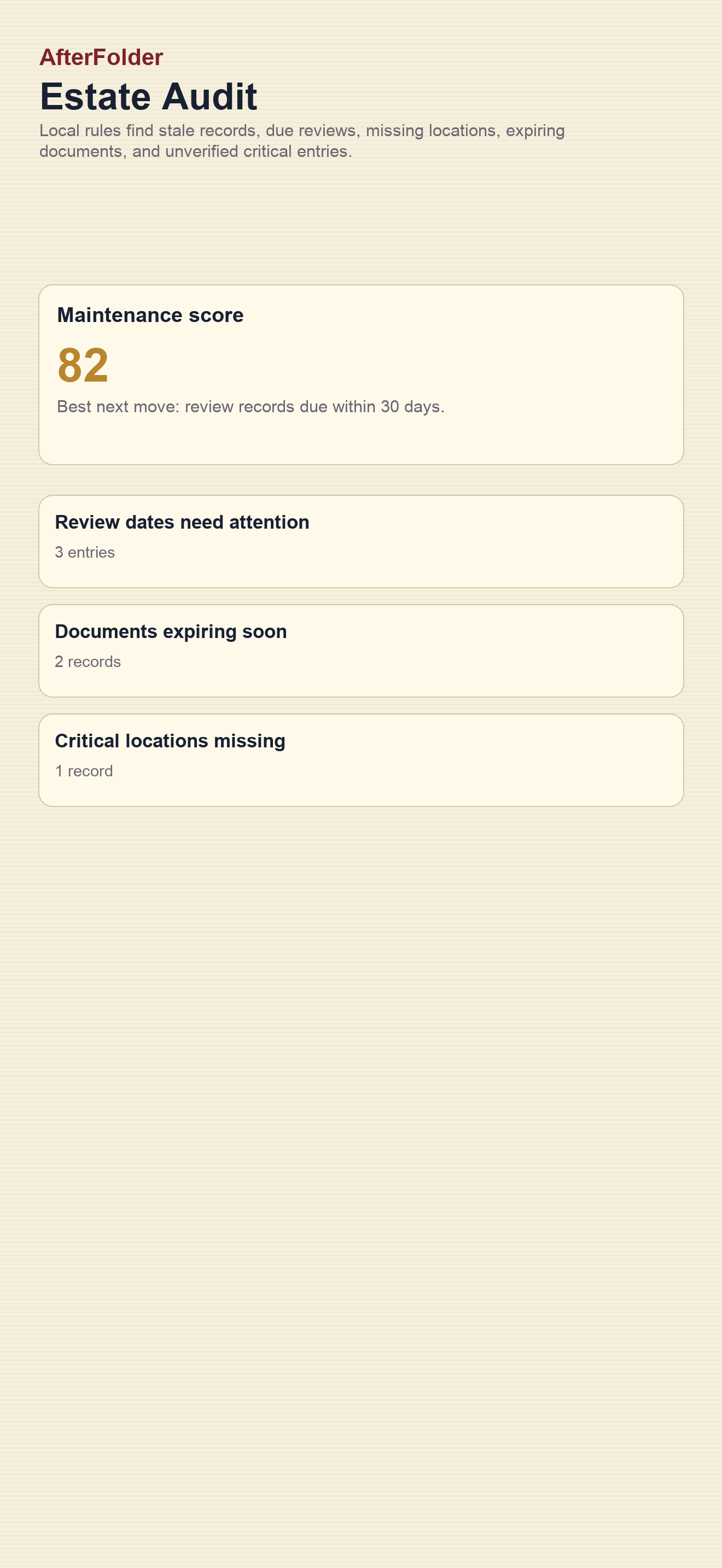 AfterFolder screenshot 3 of 5