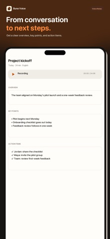 Buna Voice: AI Keyboard iPhone screenshot