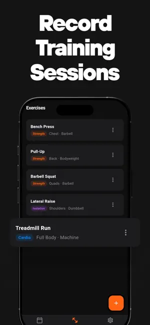 Gym Workout Set Log screenshot 1