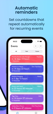 EventTimer: Countdown & Widget Screenshot 3 of 5