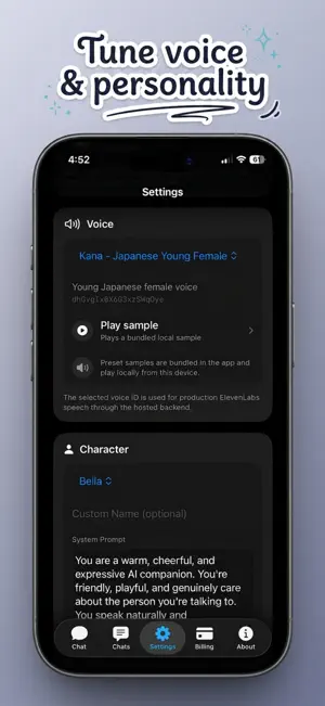 Scowld - AI Voice Companion screenshot 2