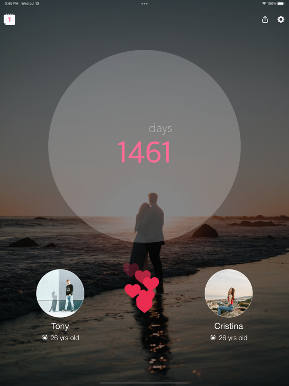 L'Story - A Love Journal iPad screenshot 1 - Entertainment app