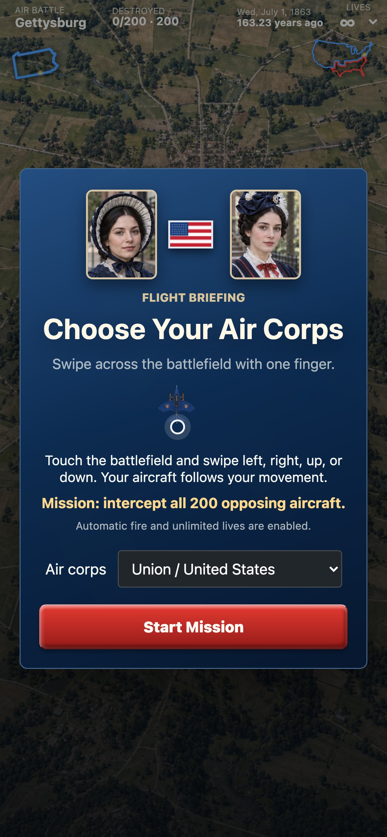 Screenshot 8 of Air Battle Gettysburg