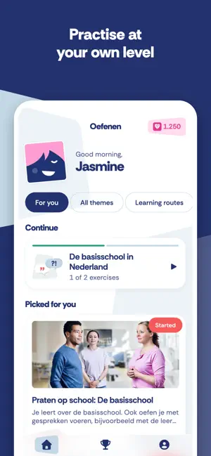 Oefenen.nl screenshot 1