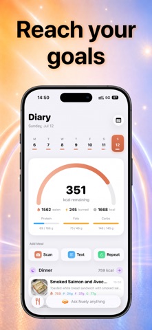 Nuely: Calorie & Health Coach Screenshot 7 of 10