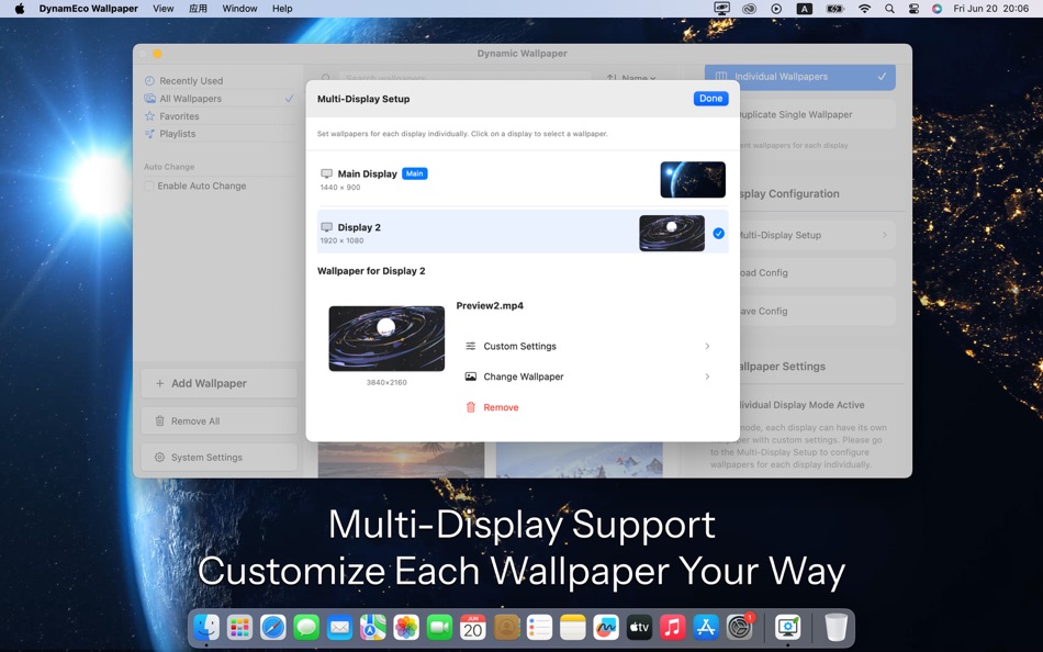 #5. DynamEco Wallpaper (macOS) 由: Keren Lu