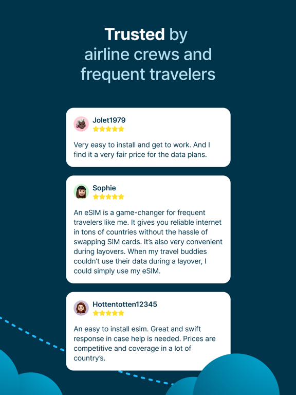 StaffTraveler eSIM iPad screenshot 7 - Travel app