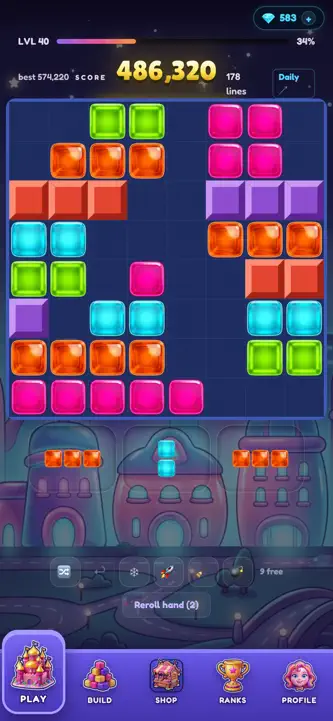 Blockrun – Block Puzzle screenshot 9