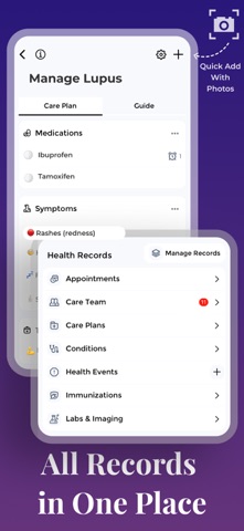 Lupus Tracker screenshot