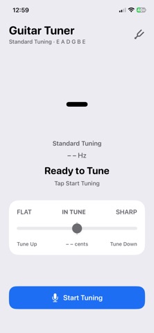 TuneSimple: Guitar Tuner screenshot 1