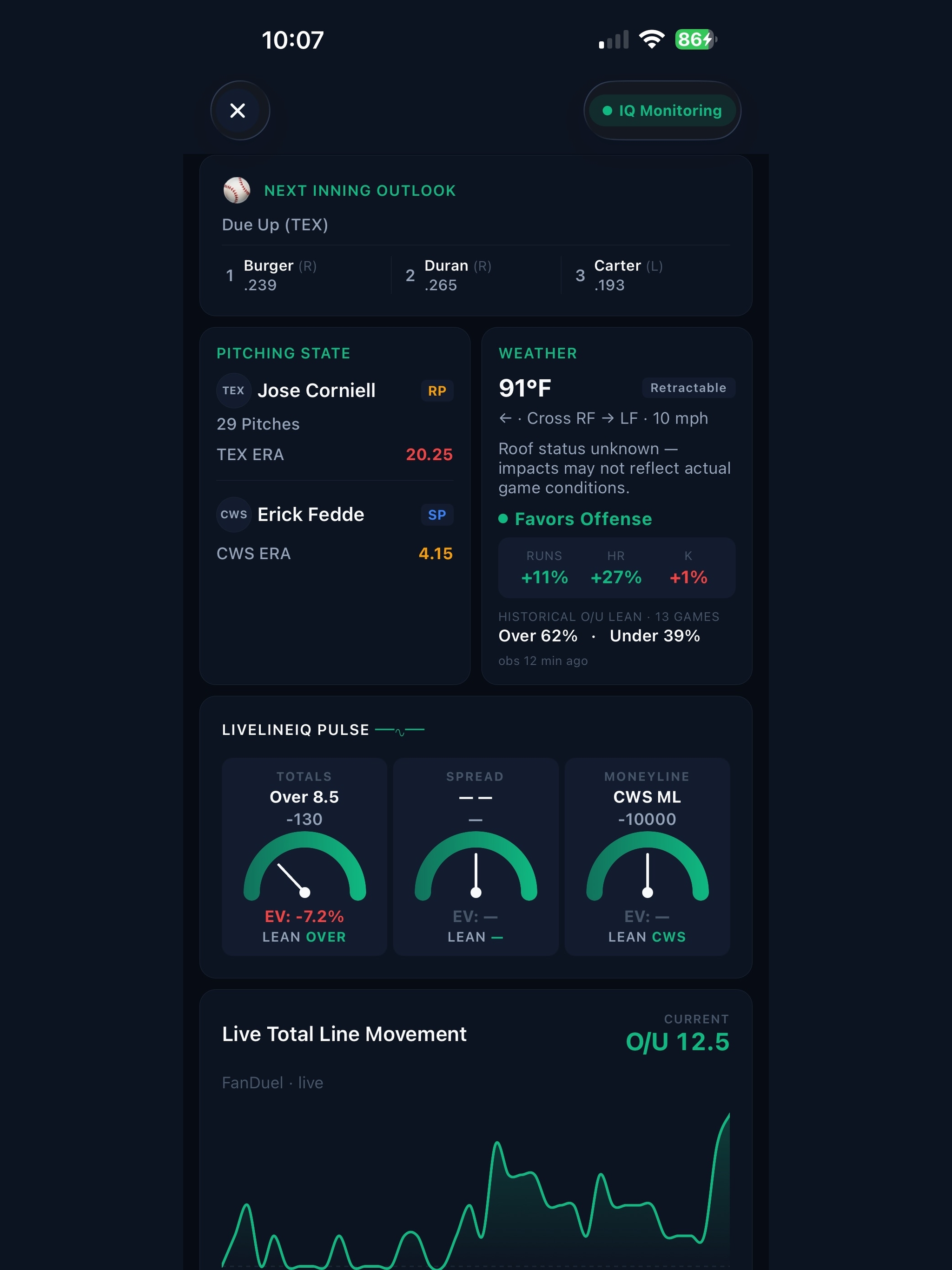 LiveLineIQ screenshot 9