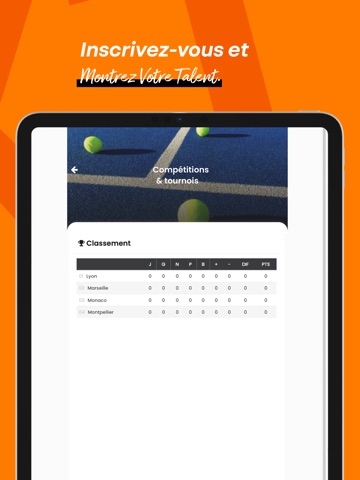 PADEL GARONA iPad screenshot