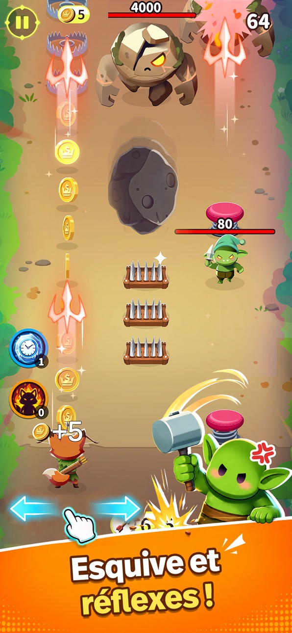 Fox Shot: Number Run iOS Mod IPA screenshot 3 - iOS game interface