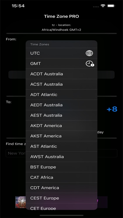 Time Zones PRO