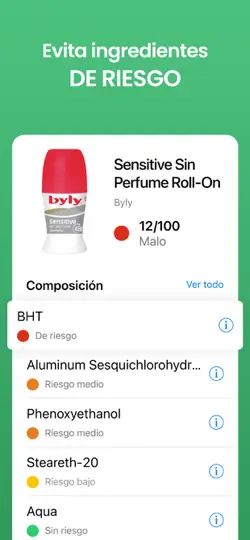 Captura de pantalla de Yuka - Análisis De Productos en iPhone 2