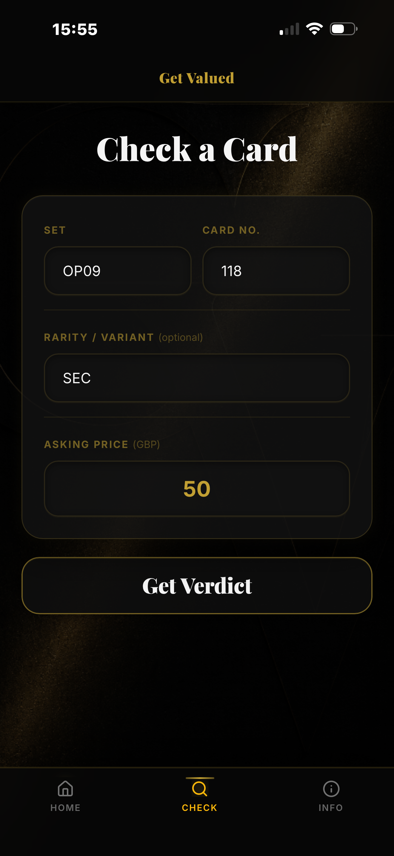 GET VALUED TCG screenshot 3