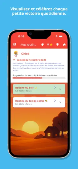 Capture d'écran de CleverKid – Routines Enfants sur iPhone 6