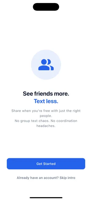 I'm There - Plans With Friends screenshot 1