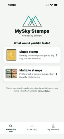 MySky Stamps: Identify & Value Screenshot 1 of 9