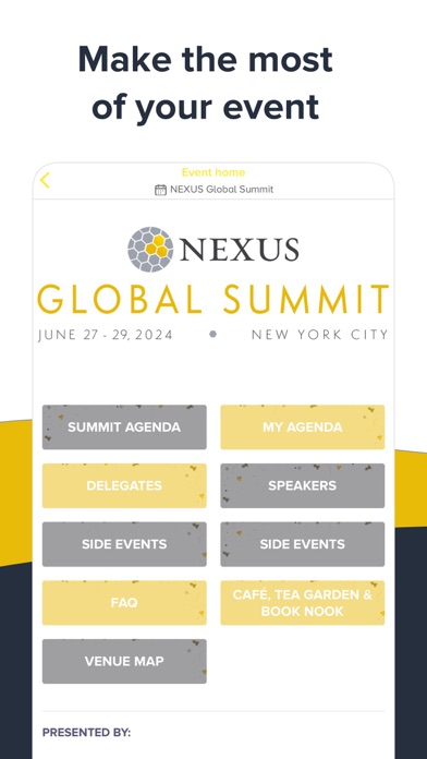 NEXUS Events Screenshot