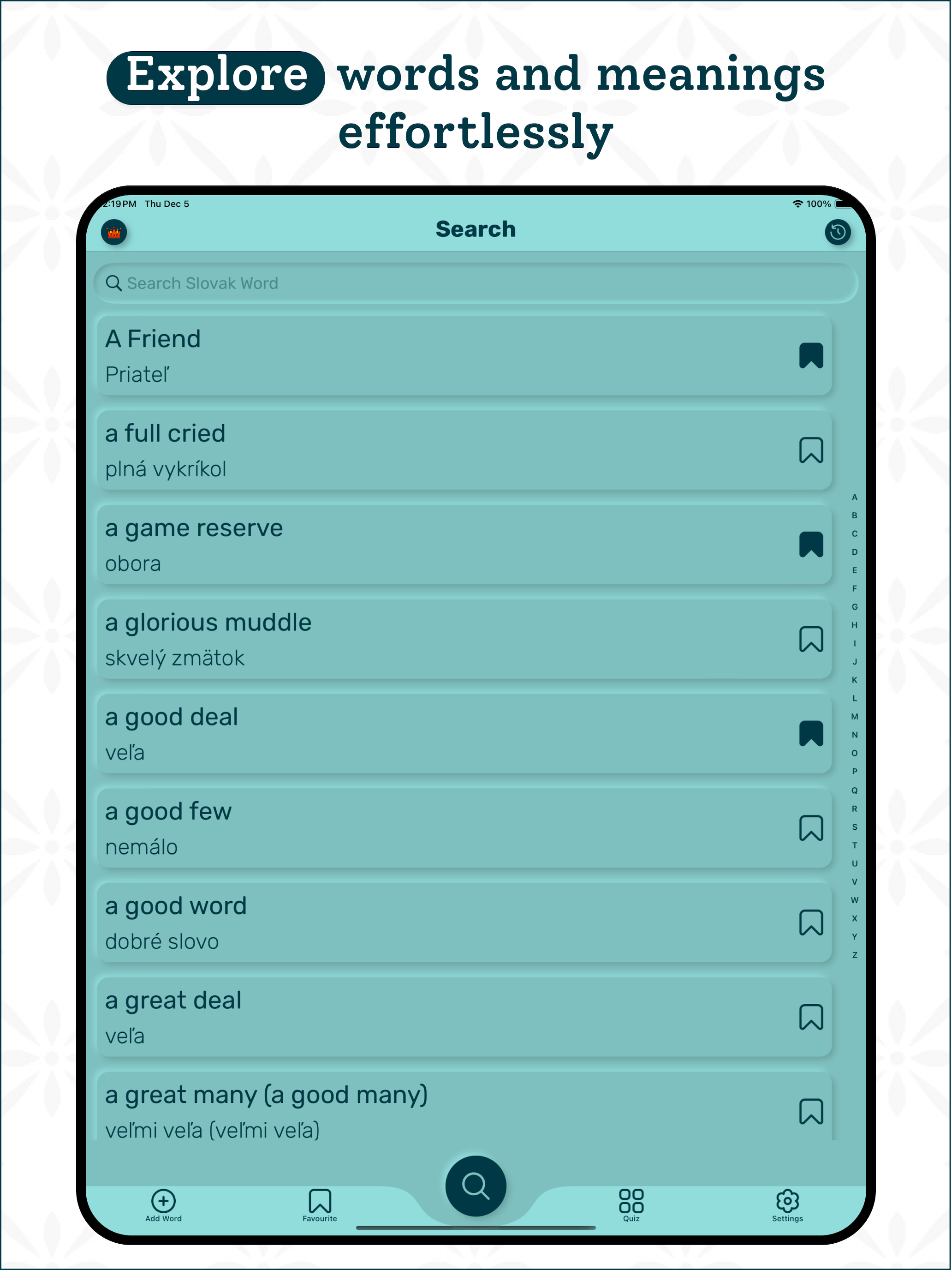 Slovak | Slovak Dictionary screenshot 10