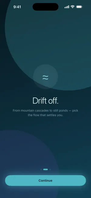 Cascadia — Waterfall Sounds screenshot 2