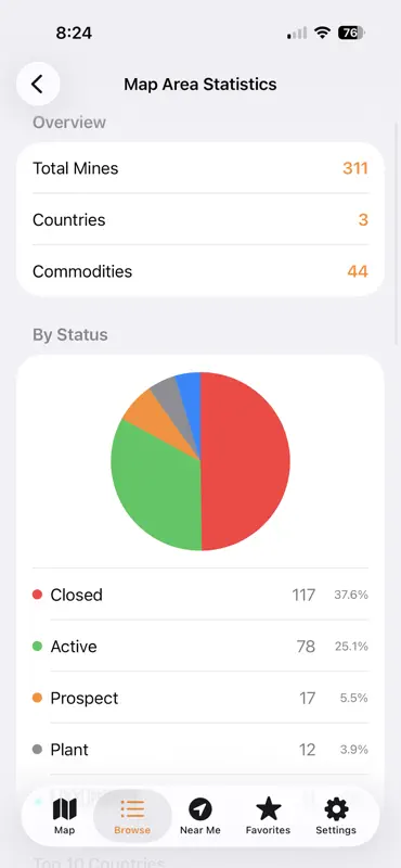 MineralMap screenshot 5 of 10