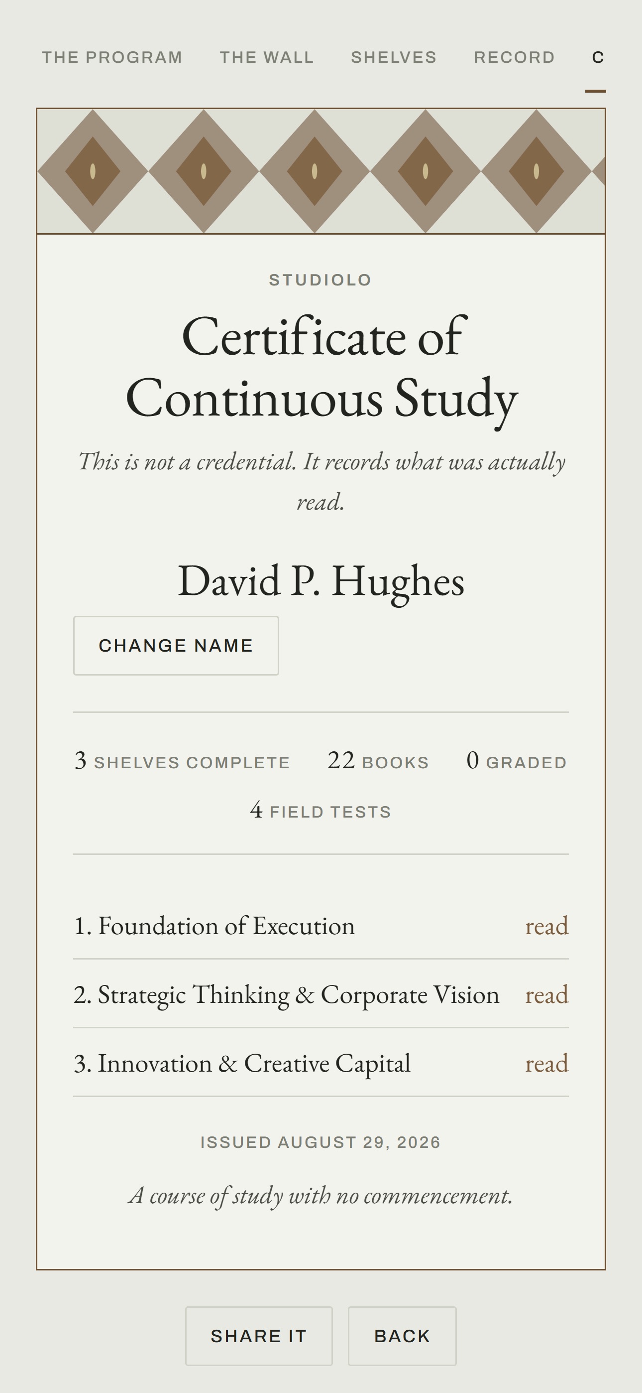Screenshot 5 of Studiolo: The Long Study