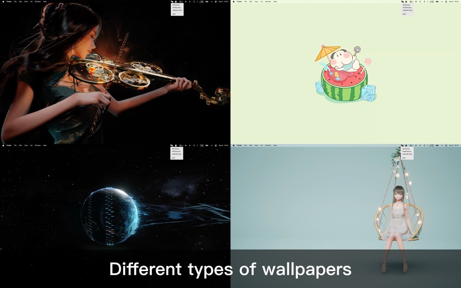 #4. 4K Dynamic Wallpaper (macOS) 由: Hao Wen