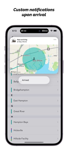 LIRR Destinations screenshot