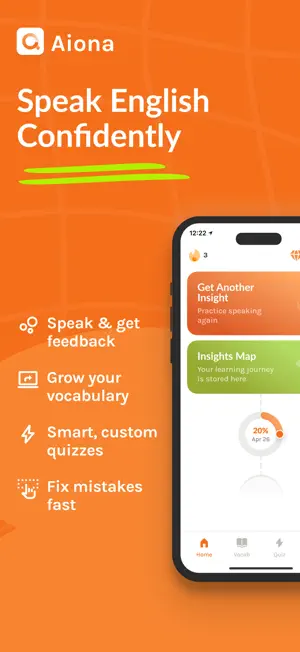 English Aiona: Speak Fluently screenshot 1