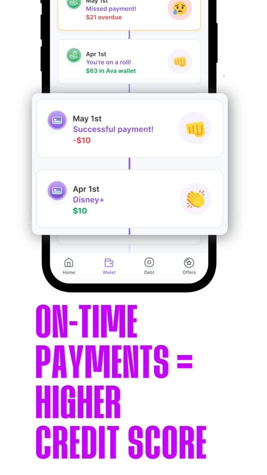 #4. Ava: Build Credit History Fast (iOS) 来自: Ava Finance, Inc.