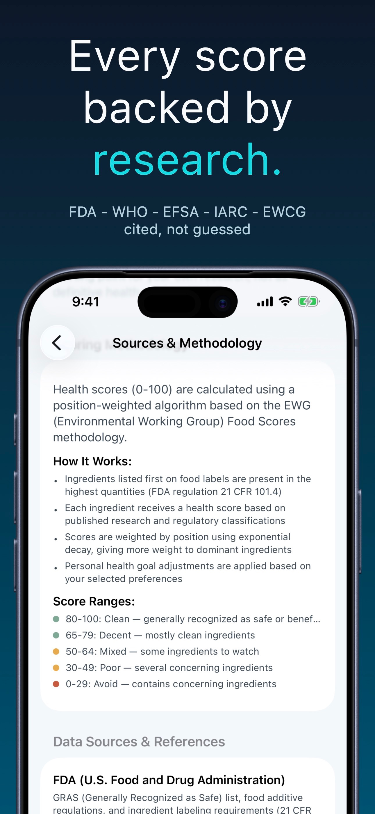 NoJunk - Ingredient Scanner