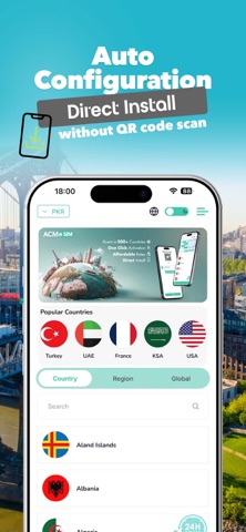 ACMeSIM - eSIM Data Roaming screenshot
