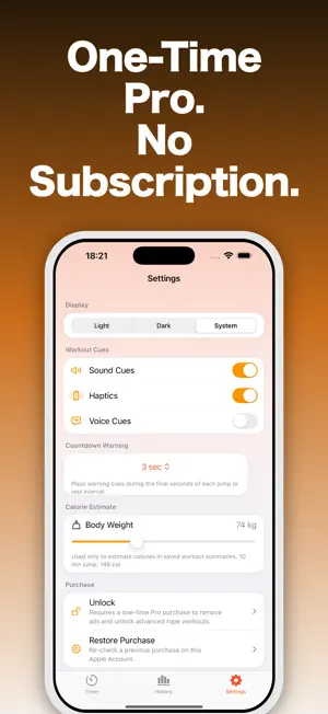 Jump Rope Timer & Tracker screenshot 3