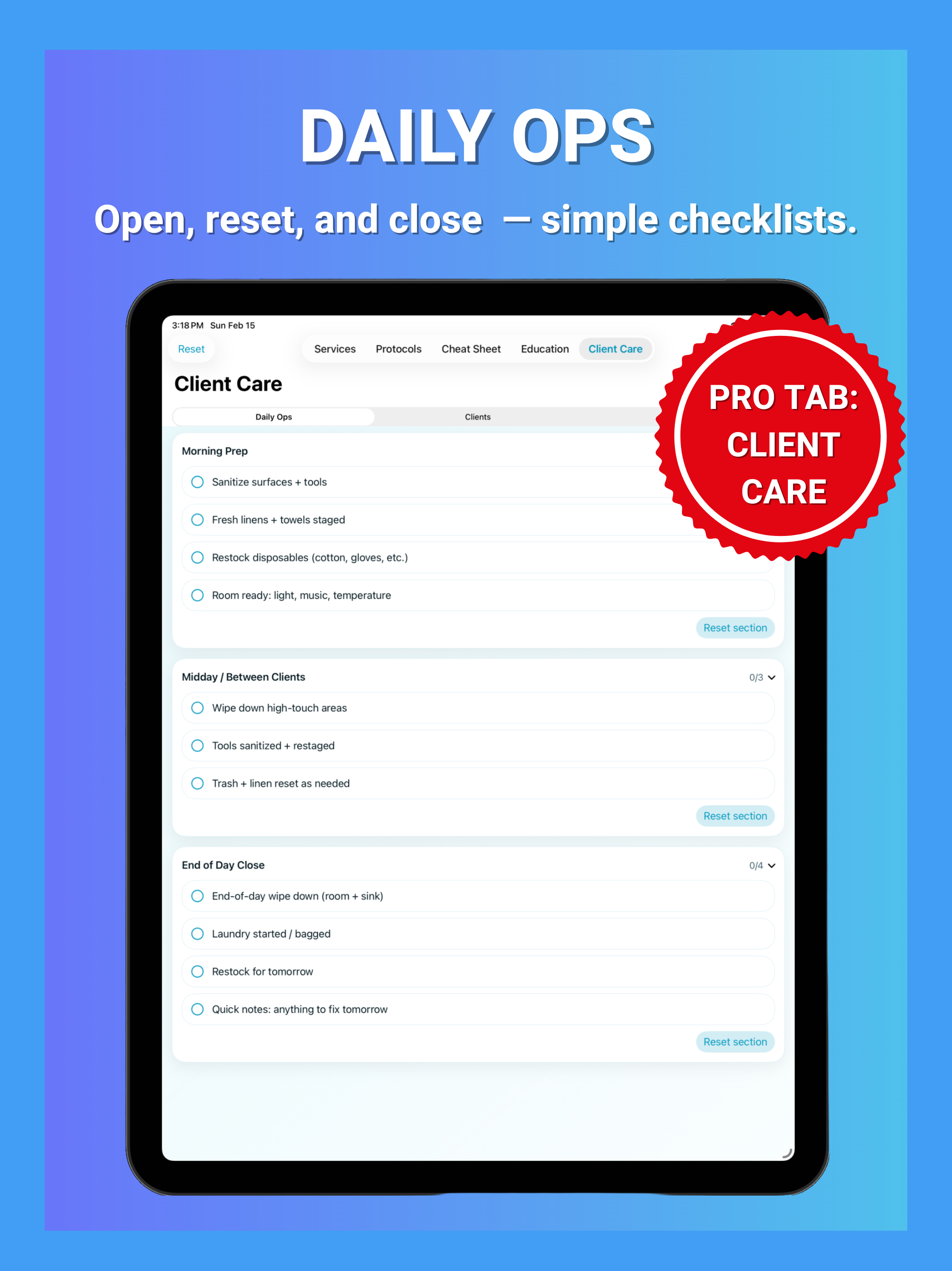 Esthi Client Care Toolkit screenshot 18