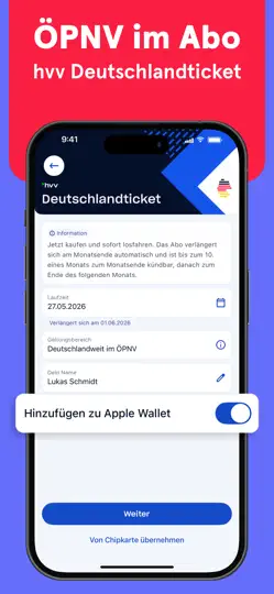 Screenshot von Hvv Switch: Tickets & Sharing auf dem iPhone 3