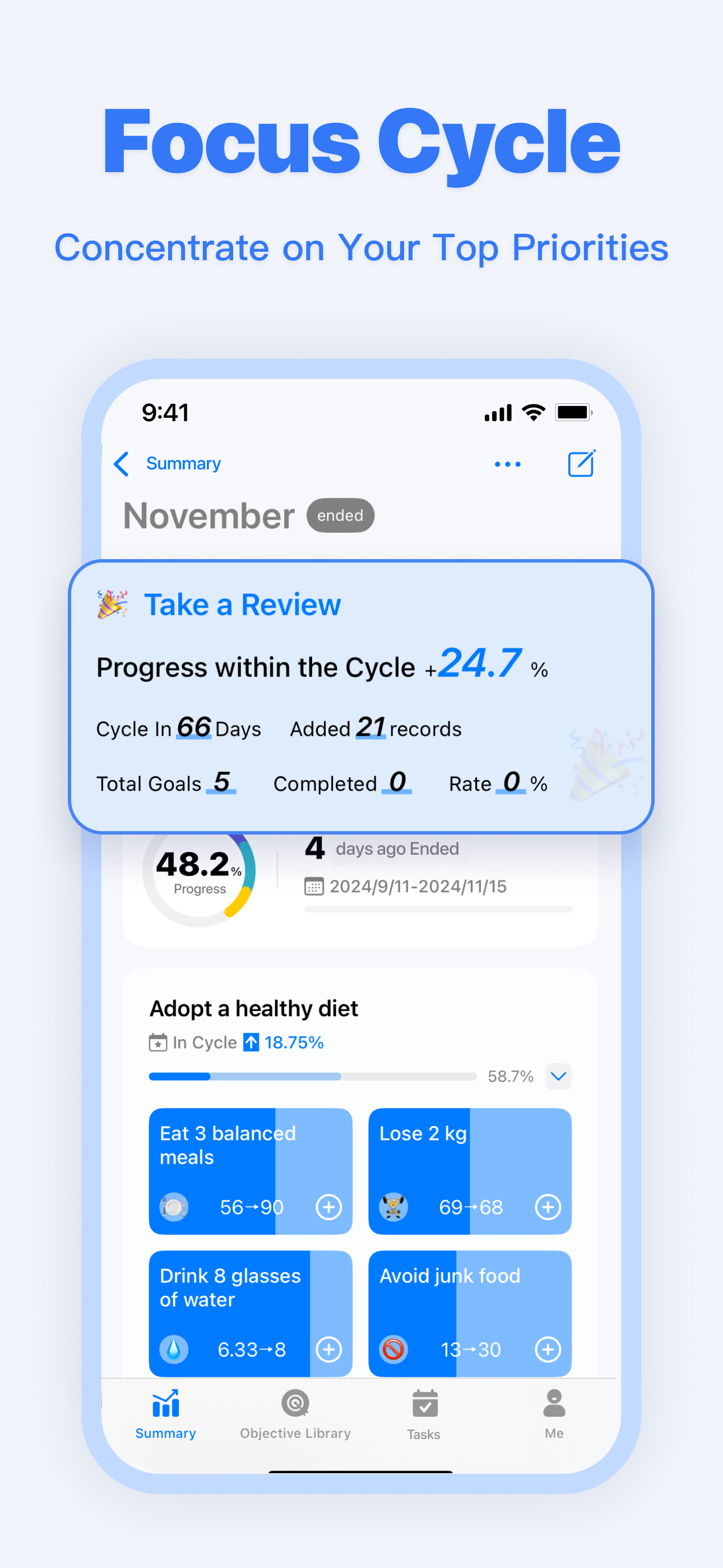 Vis - OKR Goals Planner&To-Do