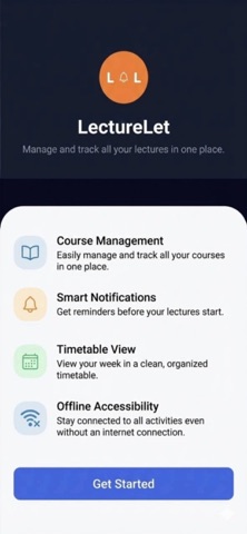 LectureLet Screenshot 1 of 3
