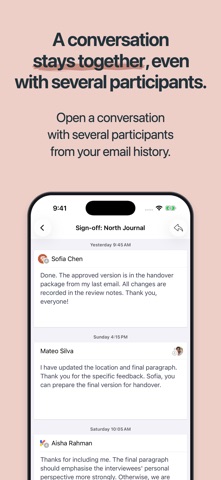 Unibox – Email by sender screenshot 6