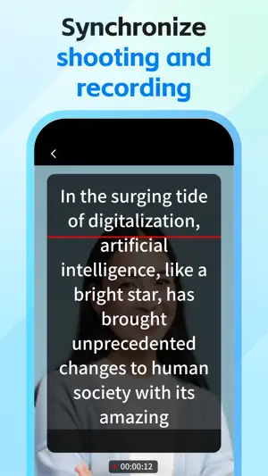 Teleprompter-Floating Dialogue screenshot 3