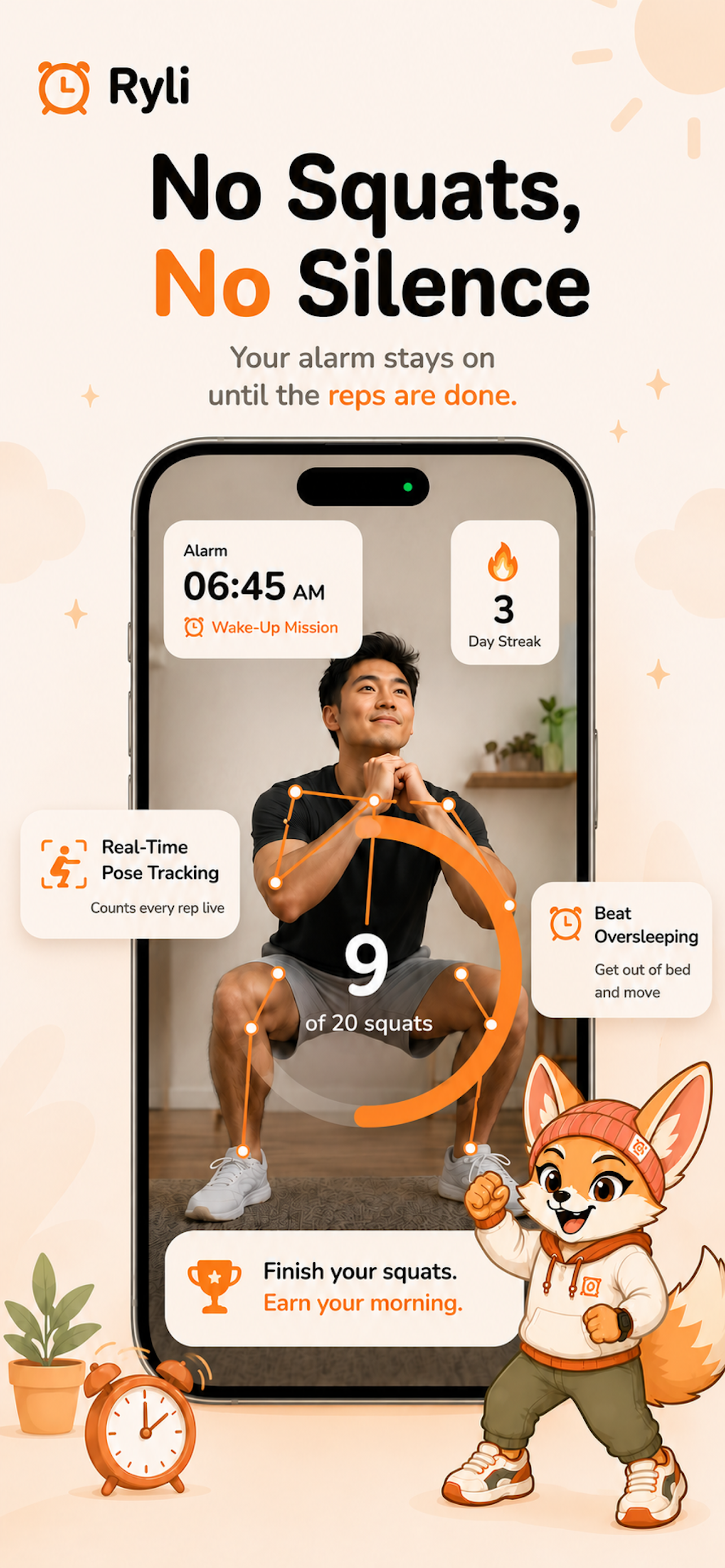 Ryli: Alarm & Wake Up Mission
