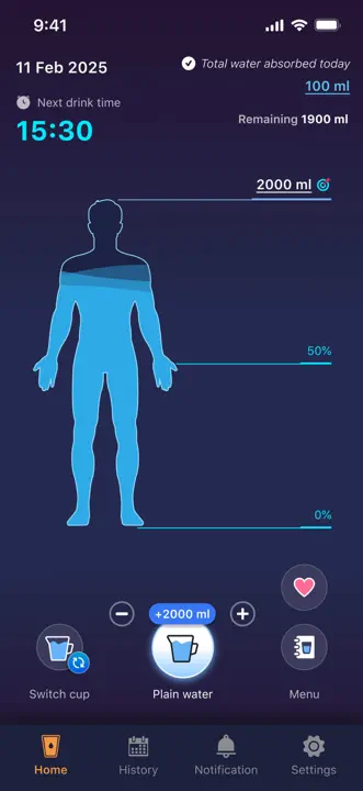 Drink water: Screenshot 1 von 9