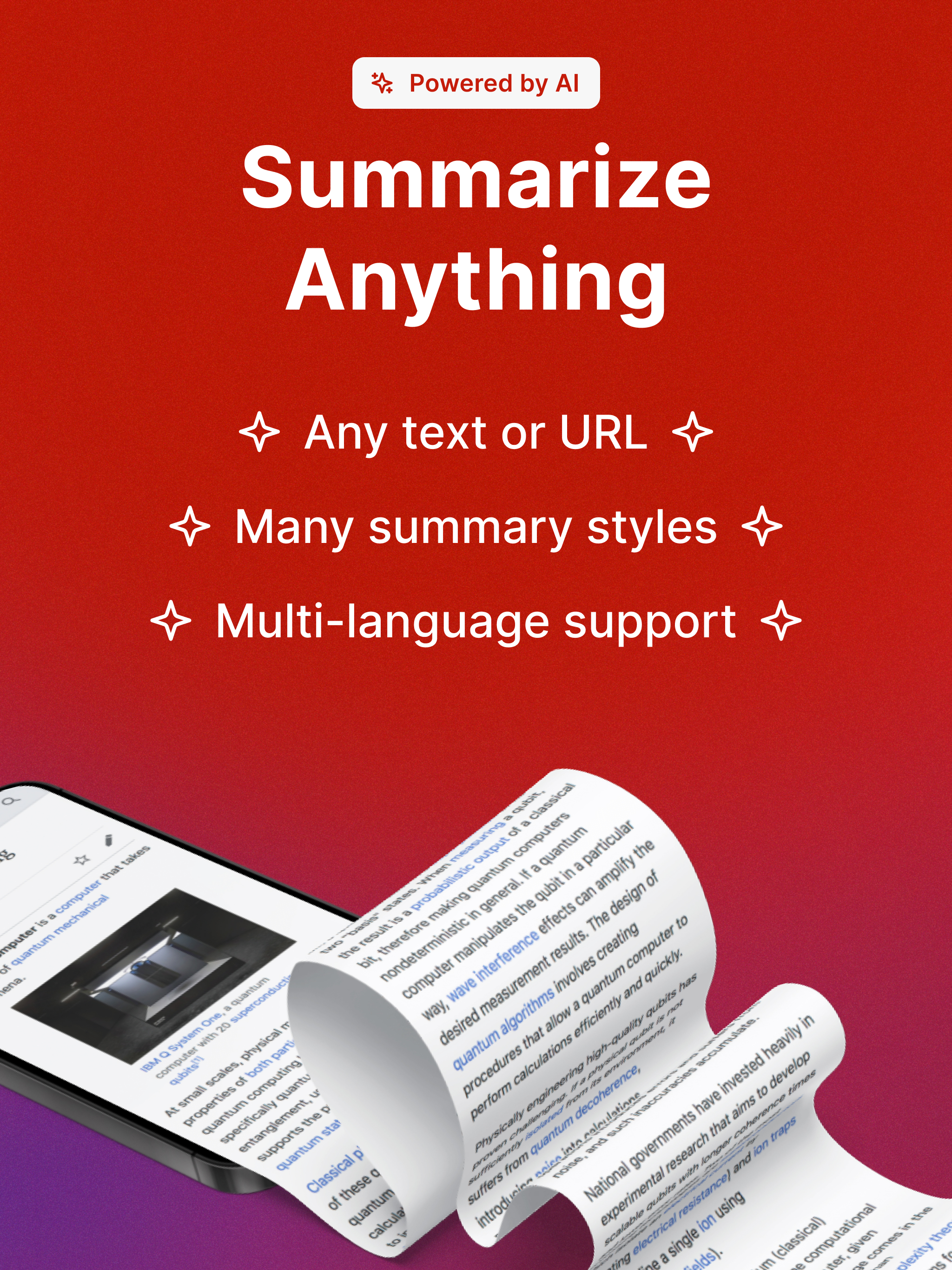 Summarizer - AI Text Summary