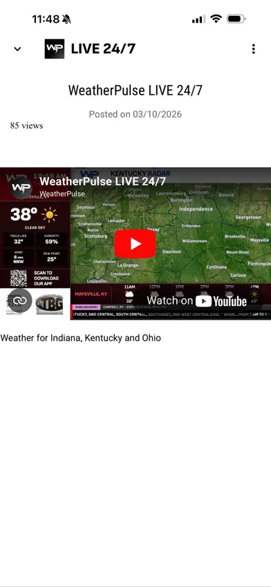 WeatherPulse screenshot 1