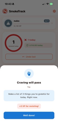 Smoke Tracker Screenshot 4 of 6